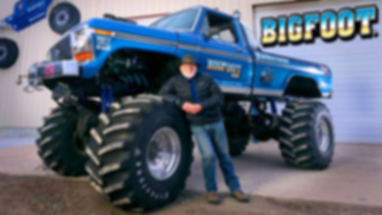 "BigFoot" - самый первый "монстр-трак" и его создатель Боб Чендлер!