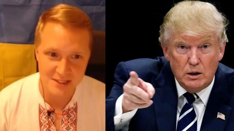 КАМИКАДЗЕ ДИ ПРОДОЛЖАЕТ КУСАТЬ ЗА РУКУ ТРАМПА