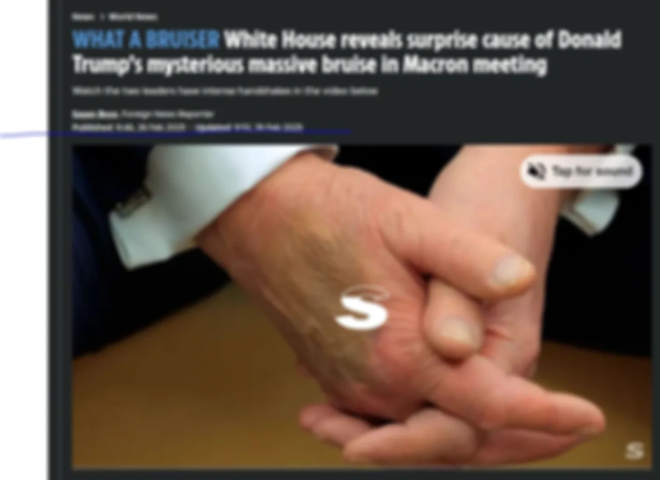 Встреча в Вашингтоне.