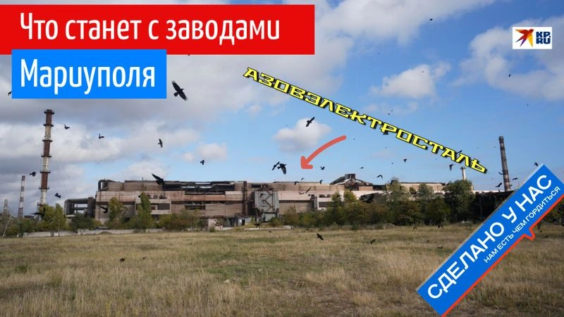 Что станет с заводами Мариуполя: Азовэлектросталь
