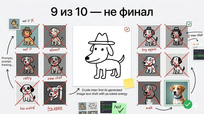 Генерируй чаще, выкидывай больше