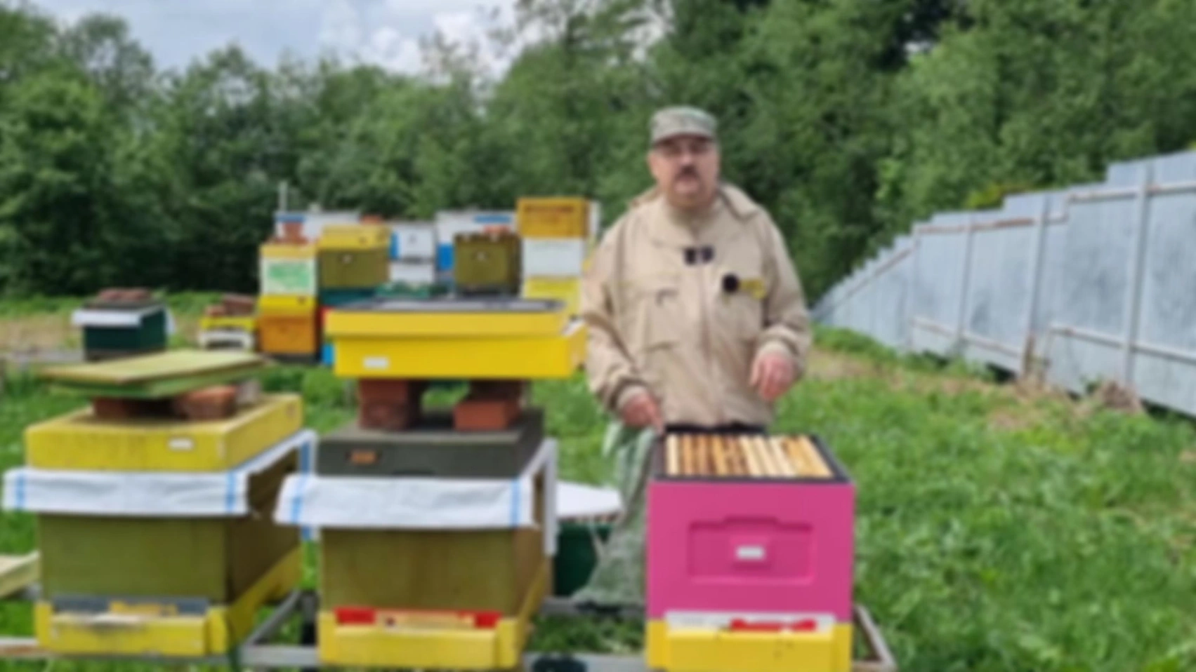 82 Продолжаем развивать пчелопакет. Уходим на второй корпус