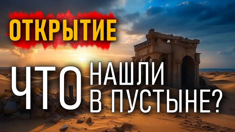 Что нашли в пустыне?