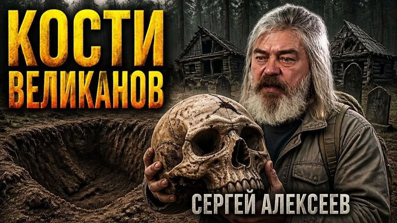 Сергей Алексеев: «Я держал в руках кости великана!»