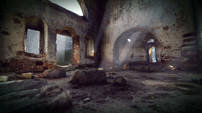 Рунные камни в христианском храме