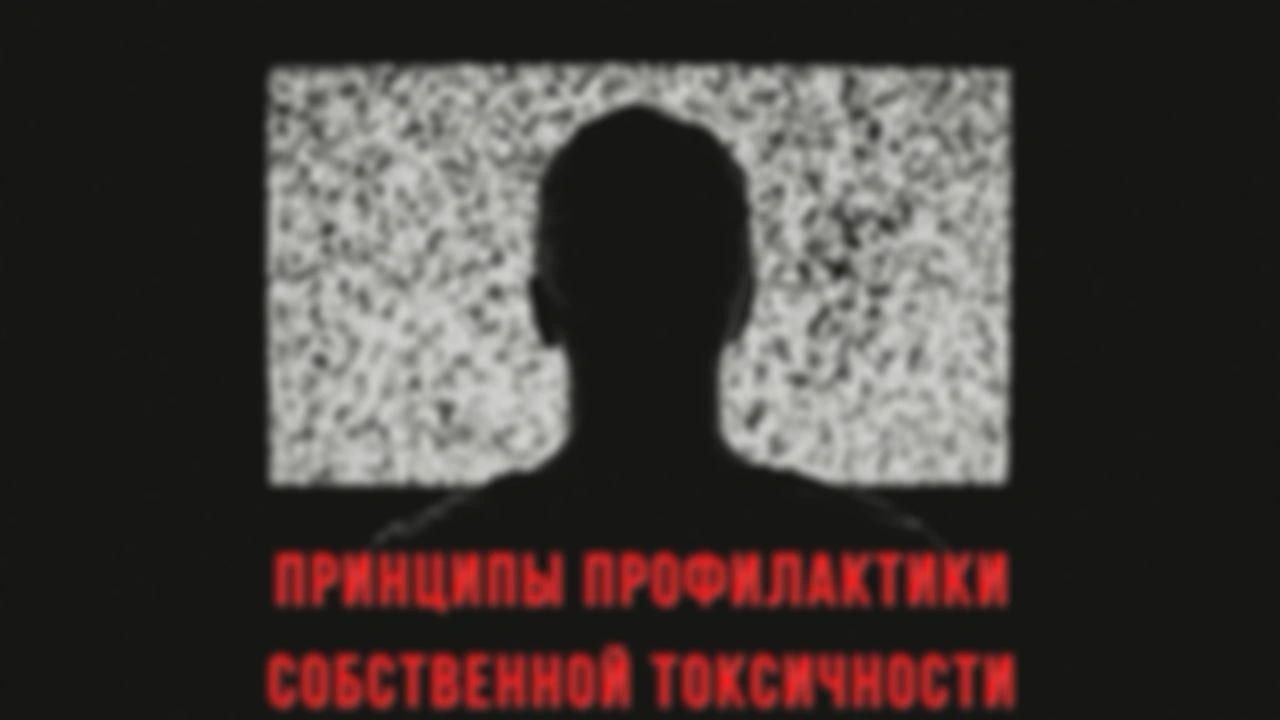 Принципы профилактики собственной токсичности . Аудио подкаст.