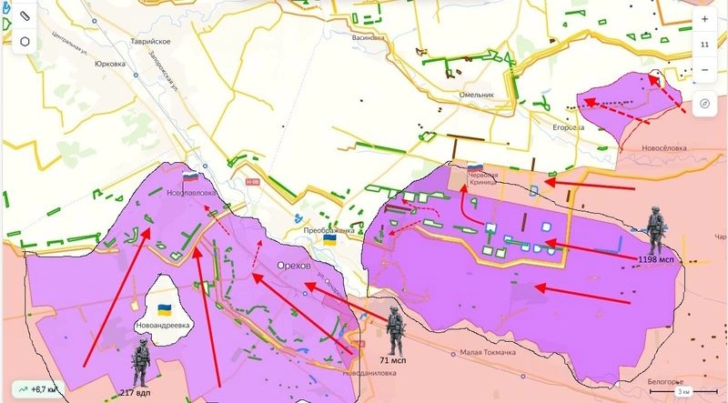 Орехов в стадии финальной зачистки