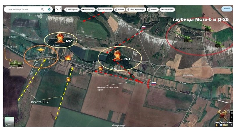Славянско-Краматорская наступательная операция, восточное направление