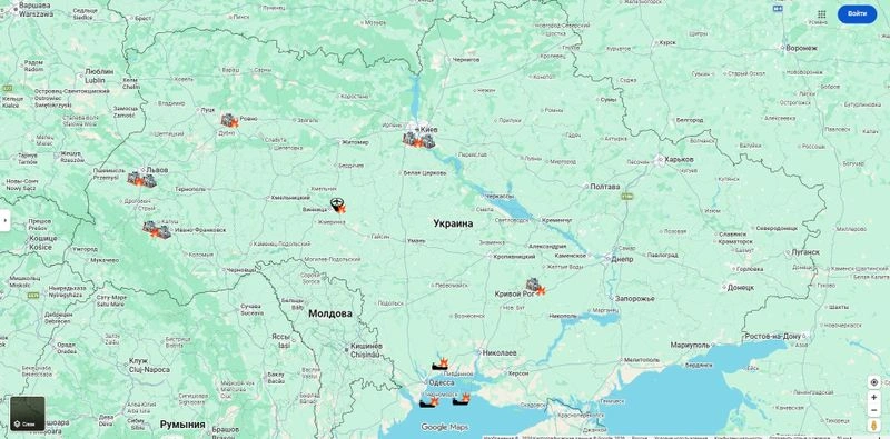 Удар ВКС в ночь на 30 июля. Жертва пешки ради атаки