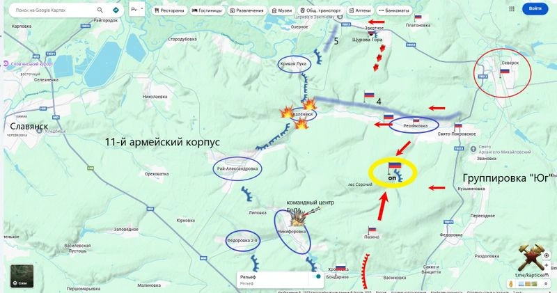 Восточно-Славянское направление. Никифоровка