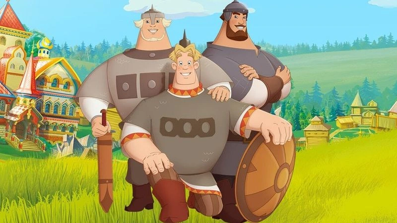 Илья Муромец, Алёша Попович, Добрыня Никитич
