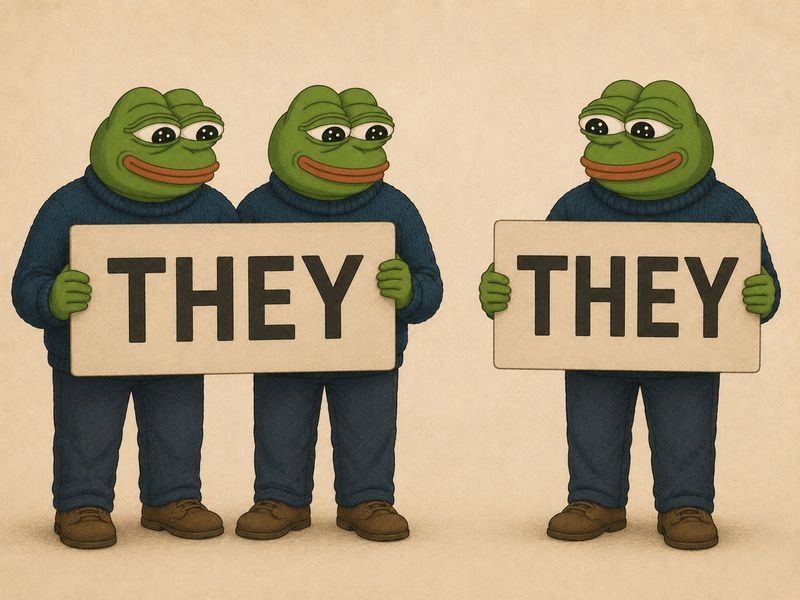 Они = they. Он = they. ПОЧЕМУ?!