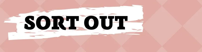 Фразовый глагол SORT OUT