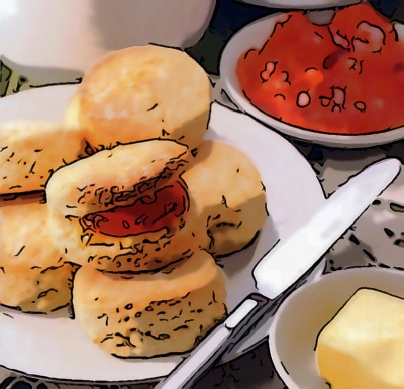 Сконы (английские булочки)