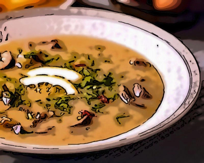 Английский суп из почек