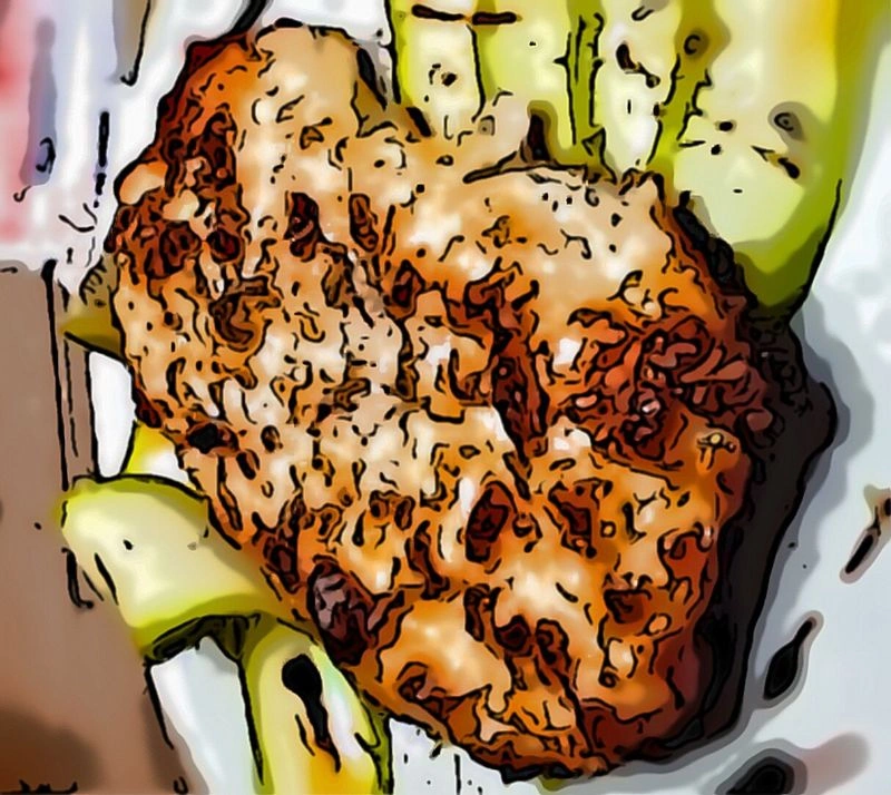 Шницель куриный в сыре