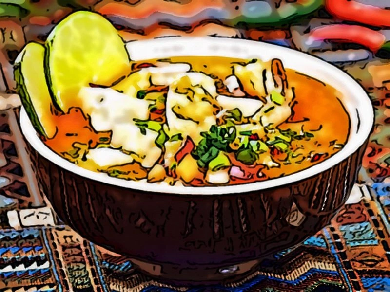 Мокека с морепродуктами