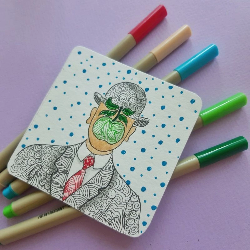 Сын человеческий. Рене Магритта