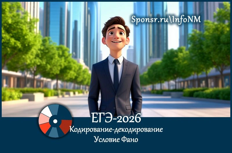 ЕГЭ-2026. Задача № 4. Кодирование-декодирование