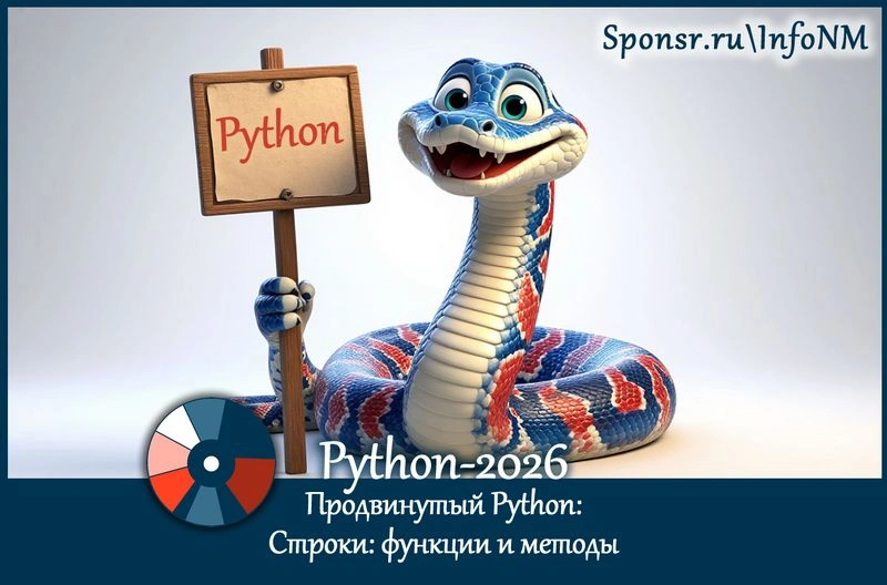 Python-2026. Функции и методы работы со строками