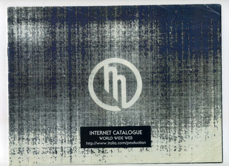 Massimo Osti Production Catalogue S/S 1996