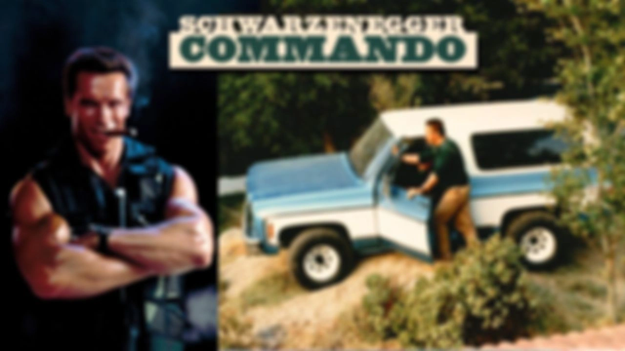 Автомобили в фильме «Коммандо» (Commando) 1985 г