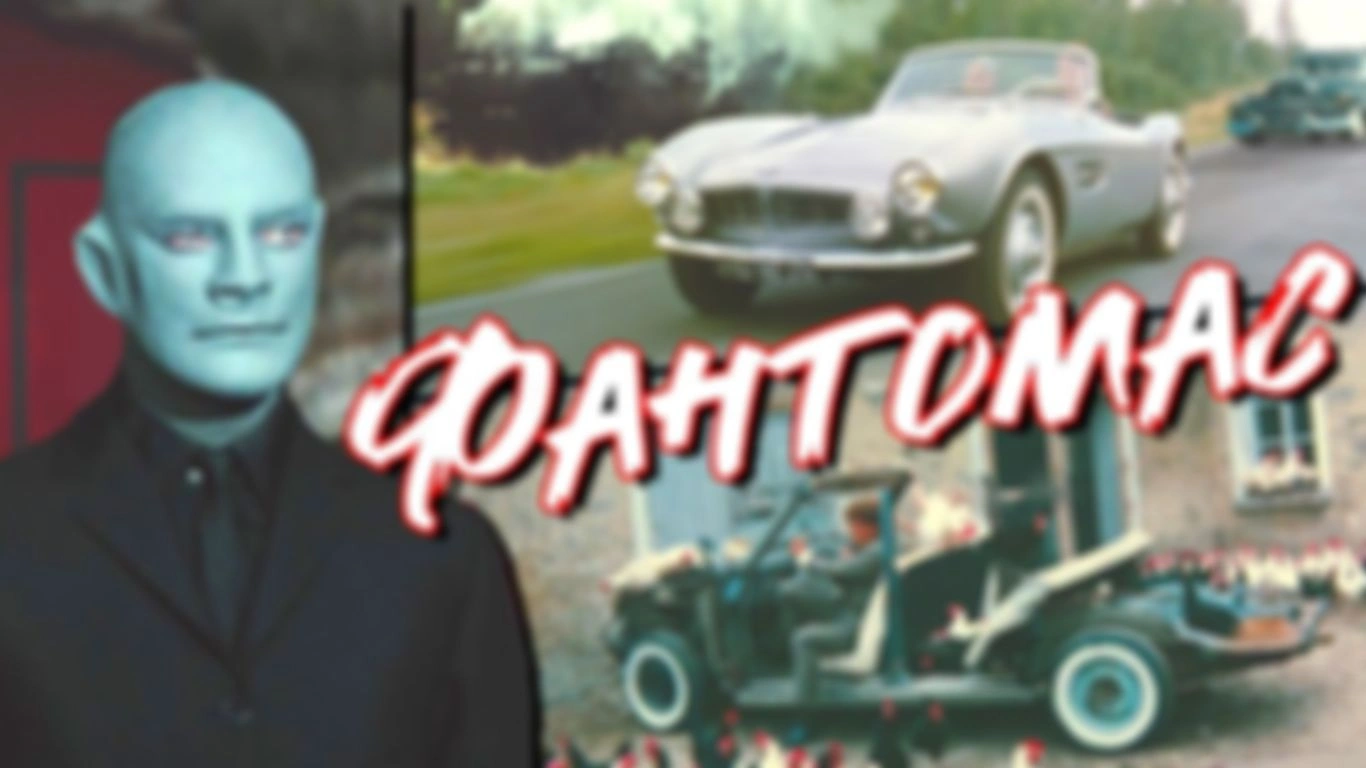 Автомобили в фильме «Фантомас» (1964 г.)
