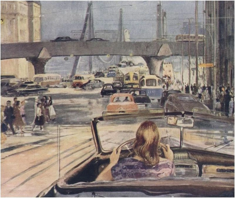 Какой виделась Москва будущего из 1950-60-х годов