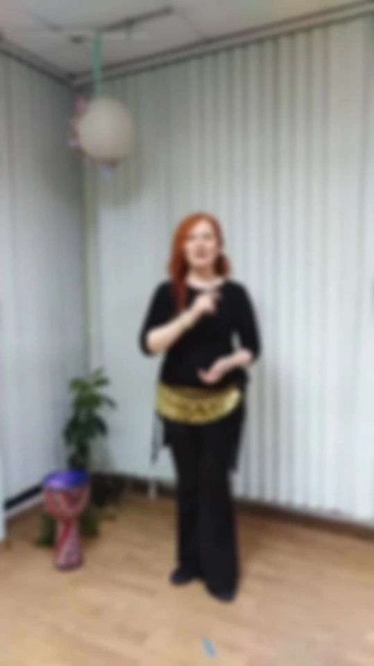 Видео курс по восточному арабскому танцу. УРОК № 2.  Сброс бедром.