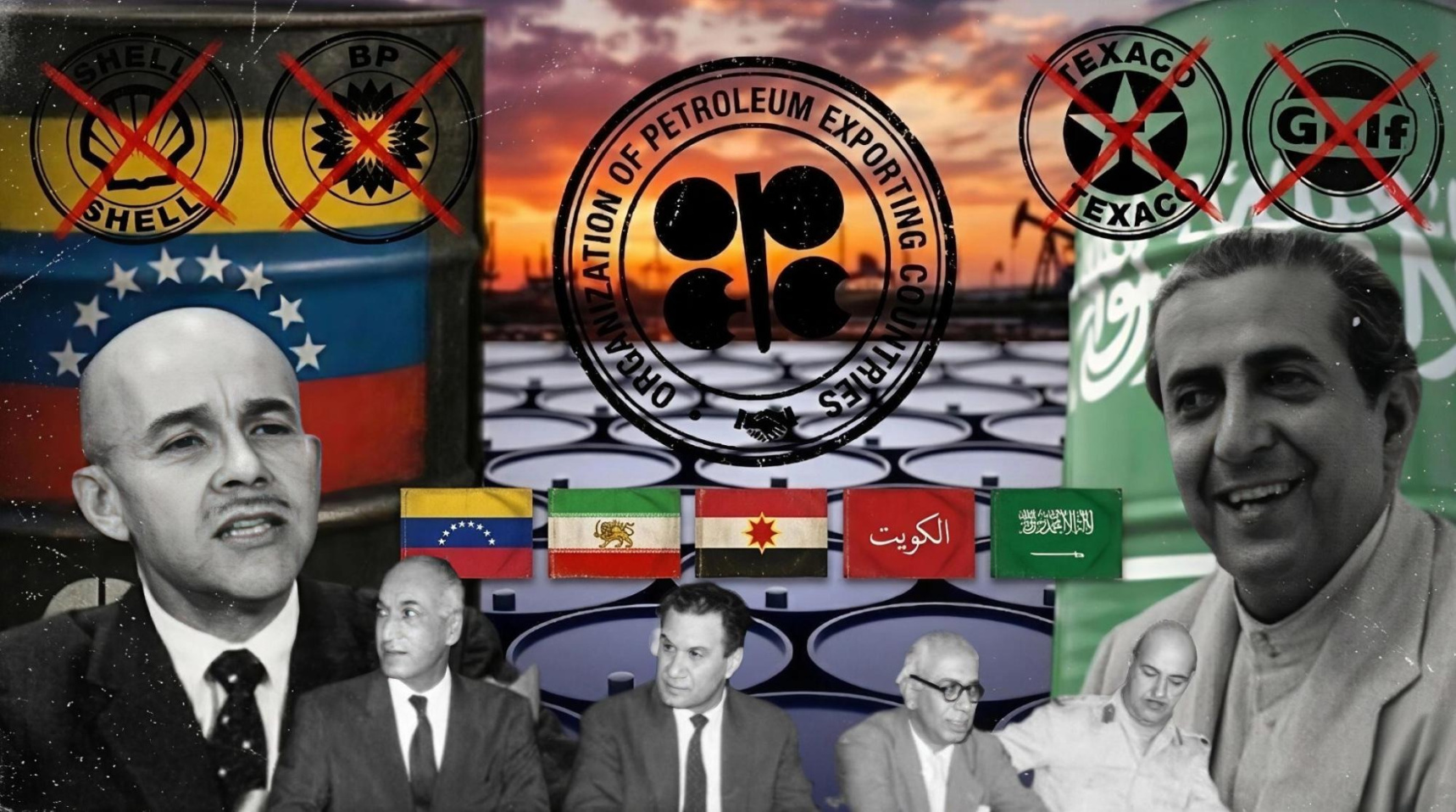 Чёрное золото: рождение ОПЕК и битва нефтяных картелей