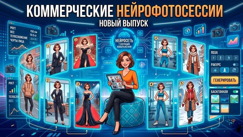 Мастер-класс «Нейрофотосессии на которых можно зарабатывать уже сейчас» #26249