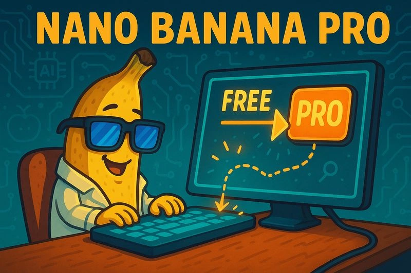 🔥 Как получить бесплатно Nano Banana PRO! #25211