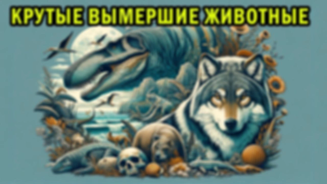 Топовые вымершие животные