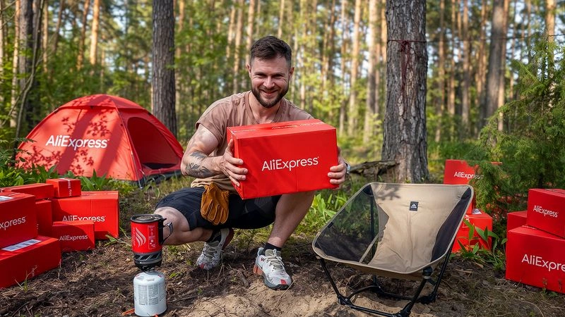 ПРОВЕРКА ТОВАРОВ с ALIExpress для выживания и КЕМЕПИНГА