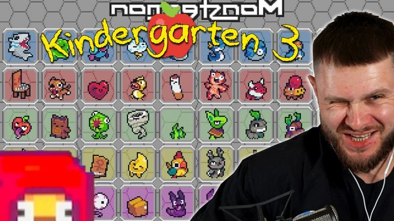 СОБИРАЮ ПРЯМ ВСЕХ МОНСТЕРМОНОВ! kindergarten 3 #12