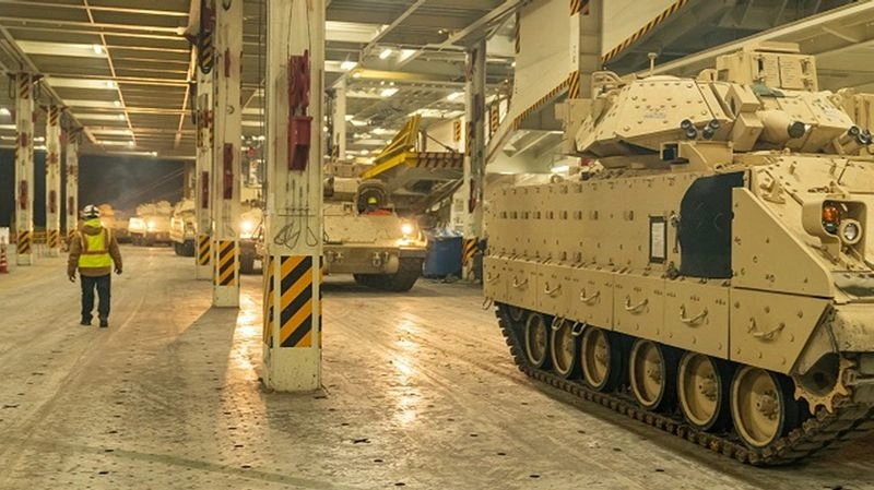 Американские поставки. Артиллерия и техника.