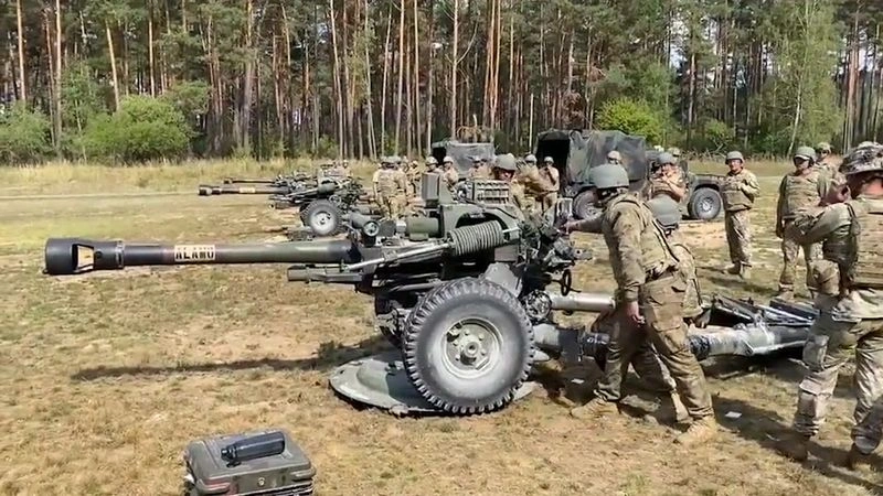 Маленькая да удаленькая. Гаубица L119 на Украине.