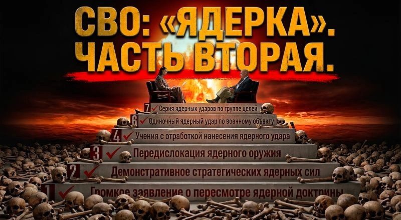СВО: «ЯДЕРКА». ЧАСТЬ ВТОРАЯ.