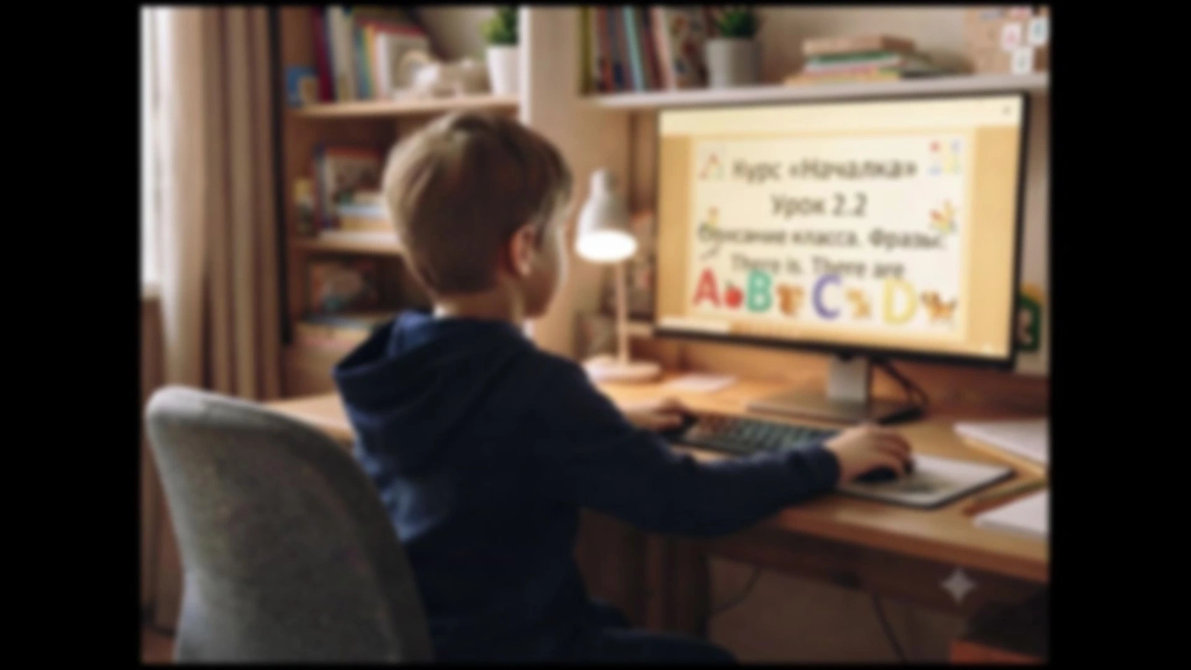 Началка. Урок ‎2.2. «Описание класса. Фразы: There is. There are».