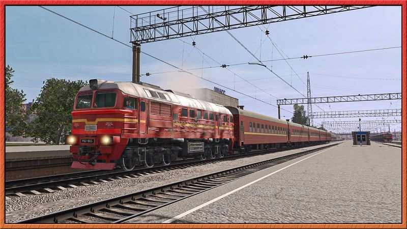 Ретро-сценарий «Пассажирский '№ 608-607, Учалы — Кумертау''» (TRS19) build 5.0 (TRS22) build 5.3-5.7