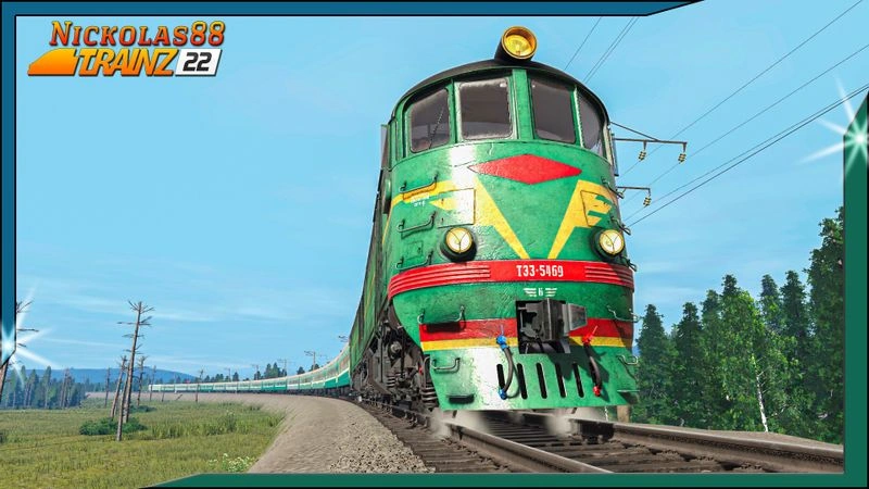 Сценарий «Пассажирский № 98 'Кисловодск — Тында'» (TRS22) build 5.6-5.7