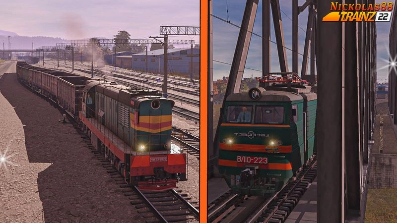 Сценарий «От цеха к магистрали — листовой металл в Уфу» (Trainz 22) build 5.6-5.7