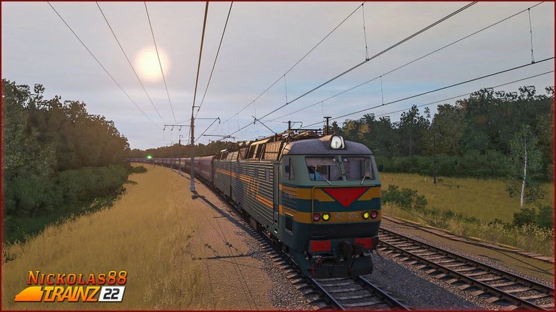 Сценарий «Пассажирский № 120 'Белгород — Санкт-Петербург'» (TRS22 build 5.6-5.7)