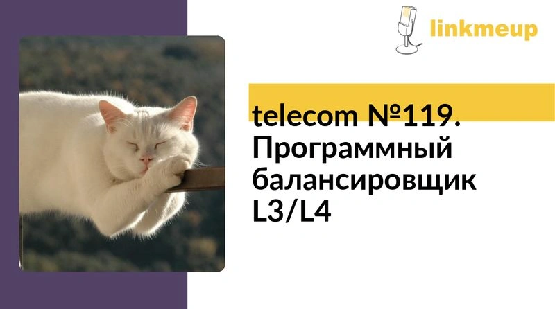 telecom №119. Программный балансировщик L3/L4