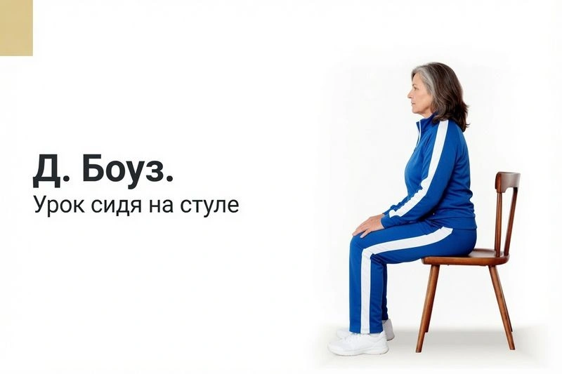 Динамика мышц тазового дна в положении сидя. Урок 5 из курса Д. Боуз «Осознавание и здоровье тазового дна» [Аудио]