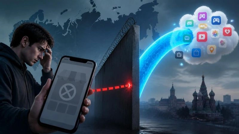 из России жалуются на недоступность App Store без VPN