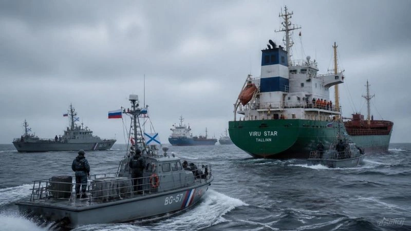 Российские пограничники задерживают прибалтийские и немецкие суда на Балтике