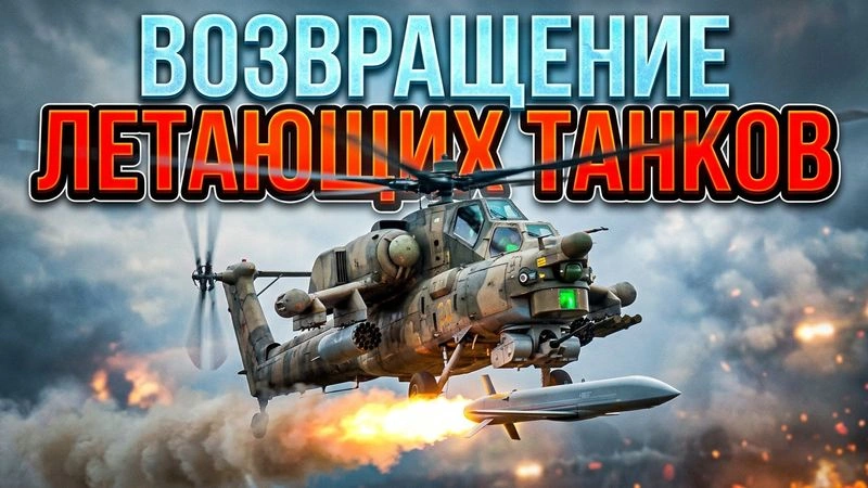 НОВАЯ ЭРА УДАРНЫХ ВЕРТОЛЁТОВ 🔥 Зачем Ми-28, Ка-52 и Apache крылатые ракеты и рои дронов?