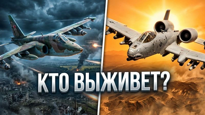 Су-25 и A-10 Thunderbolt II ✈️ Почему от штурмовиков не могут отказаться? Реальная эффективность