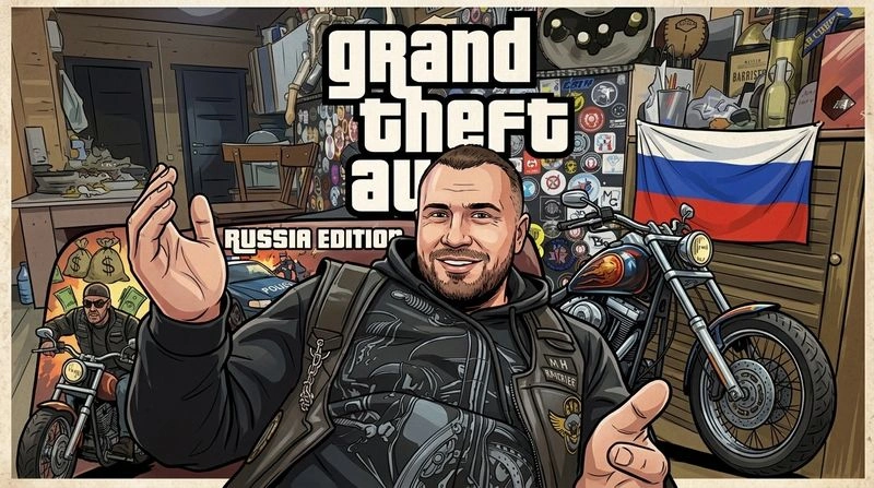 Байк пост. Дорога с Байкала.